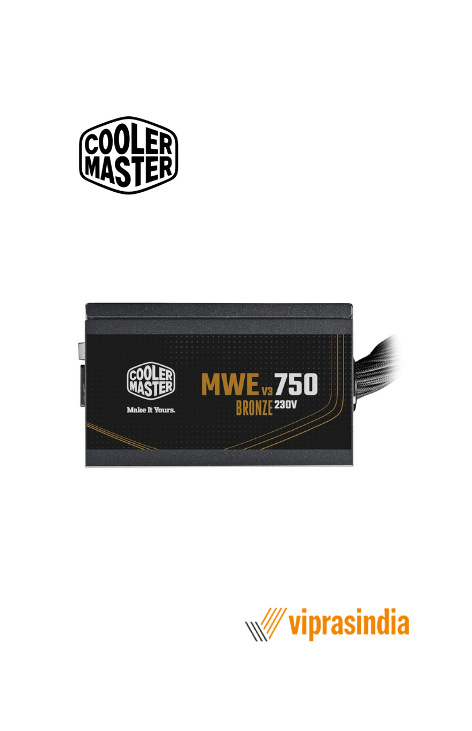 SMPS Cooler Master PSU 750W 80+ Bronze - V3  