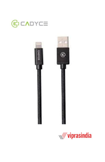Cadyce USB Lightning Cable (Black) CA-ULCB
