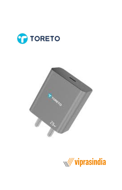 Charger Toreto Tor-1508 Velo Boost 25W Colour Steel Grey