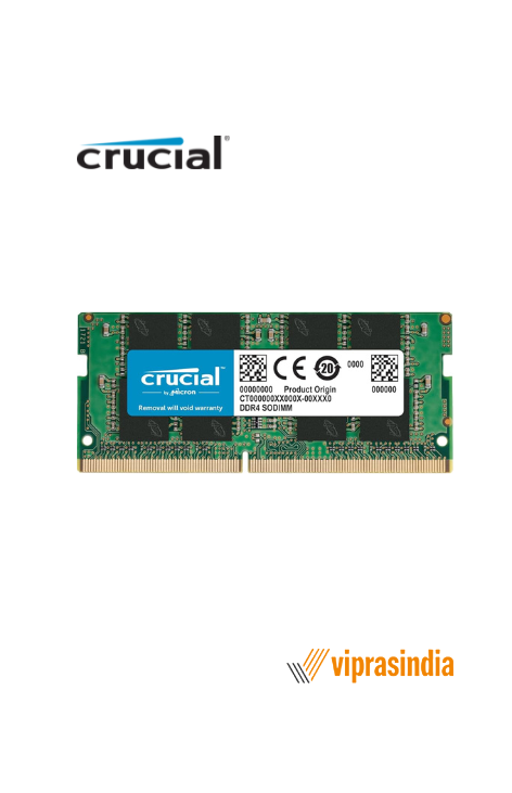Laptop Ram Crucial 8GB DDR4 3200MHz 