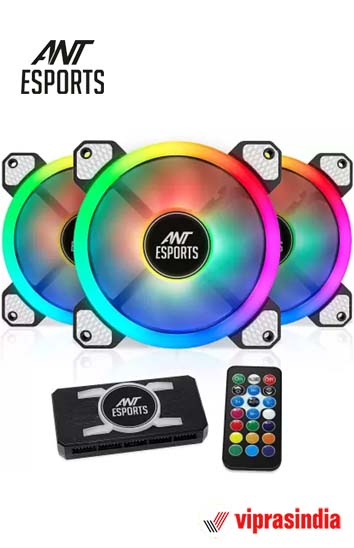 Ant Esports Superflow SF 120 ARGB Cabinet Fan Kit(3)