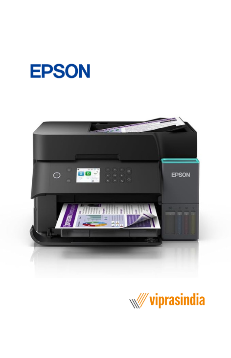 Printer Epson Eco Tank L6370, Multifunction (Print, Scan, Copy, WiFi), Auto-Duplex printing, ADF, Ethernet, FAX, WiFi Direct, Print speeds of up to 35 ipm for Black and 23 ipm for Colour