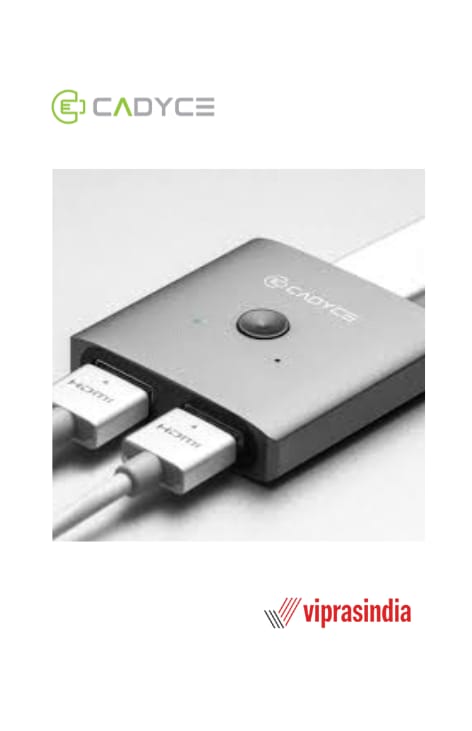  HDMI Switch  Cadyce 2 x 1 with 4K support (CA-2HDS)