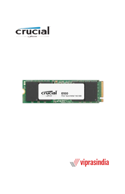 SSD Crucial E100 480gb  PCIe NVMe