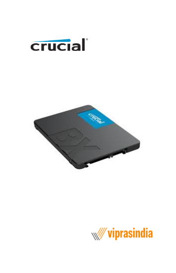 SSD SATA Crucial BX500 Internal 1TB 2.5-inch