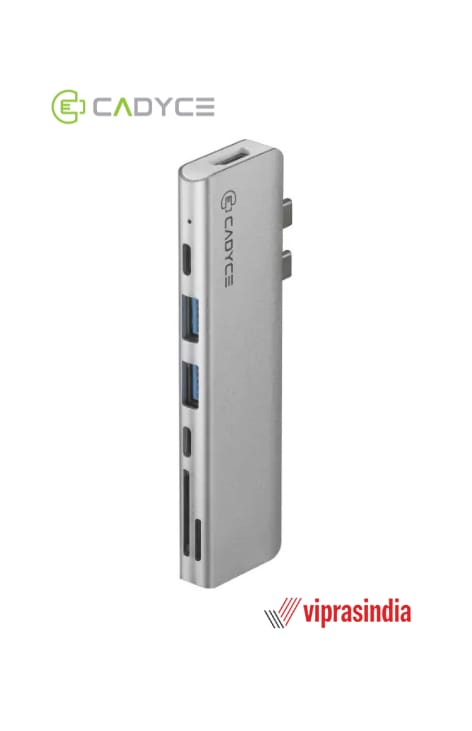  Docking Station Compatible With Thunderbolt 3 Ports Dual USB Mini Cadyce CA-C3MDS