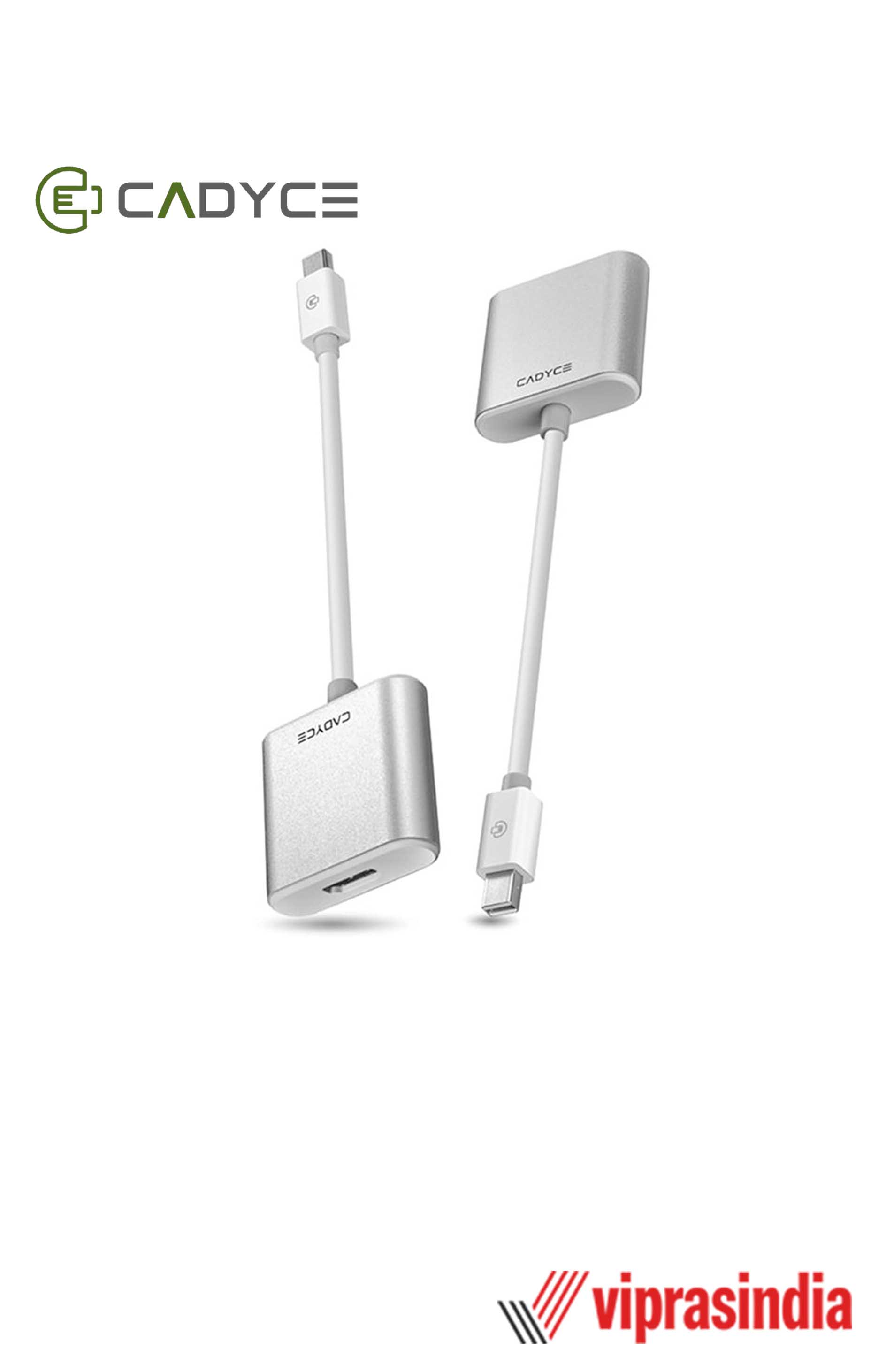 Cadyce Mini DisplayPort to HDMI Adapter with audio support CA-MDHDMI