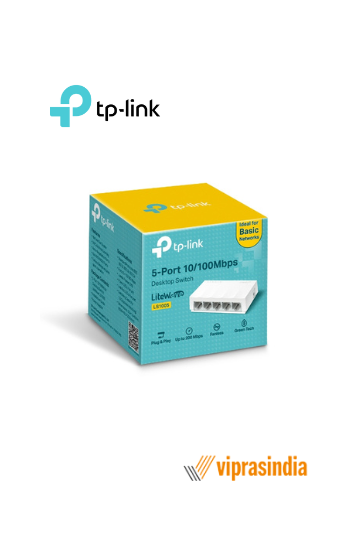 Network Switch TP-Link LS-1005 5-Port 10/100mbps 