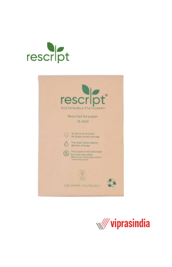 Paper Recycled Rescript A4 Copier , 100% Recycled , Eco-Friendly