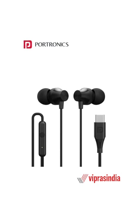 Wired Earphone Portronics Conch Beat C POR 2281 