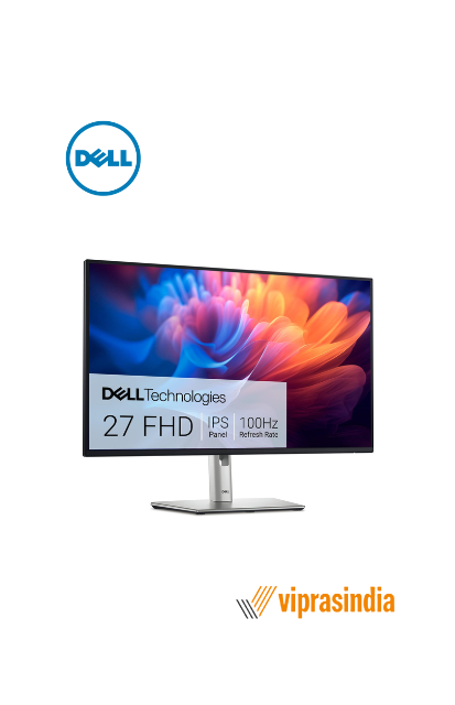 LED Monitor Dell 27inch P2725H Height Tilt Swivel Pivot