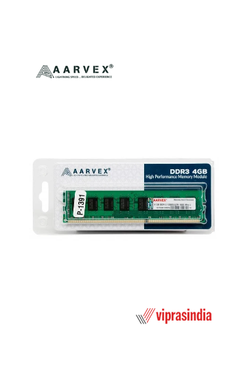 Desktop Ram Aarvex DDR3 4 GB 1600mhz 2r (16 Chip)
