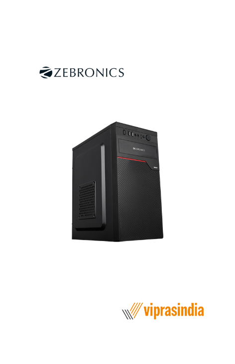 Cabinet Zebronics  ZEB - 195B - SMASH With SMPS