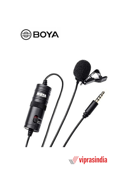 Boya Lavalier Microphone Micro-Cravate BY-M1