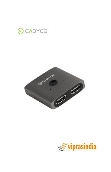  HDMI Switch  Cadyce 2 x 1 with 4K support (CA-2HDS)