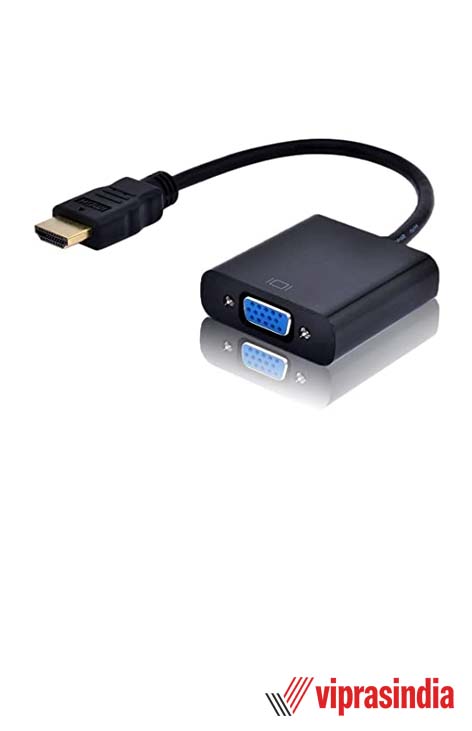 Adapter Lapcare HDMI to VGA  (Converter) with Audio