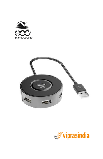 Cable USB Hub HOC Technologies 4Port 1.2m Kapil