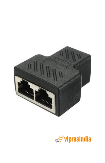 Lan splitter RJ45 1 in 2 Out Coupler