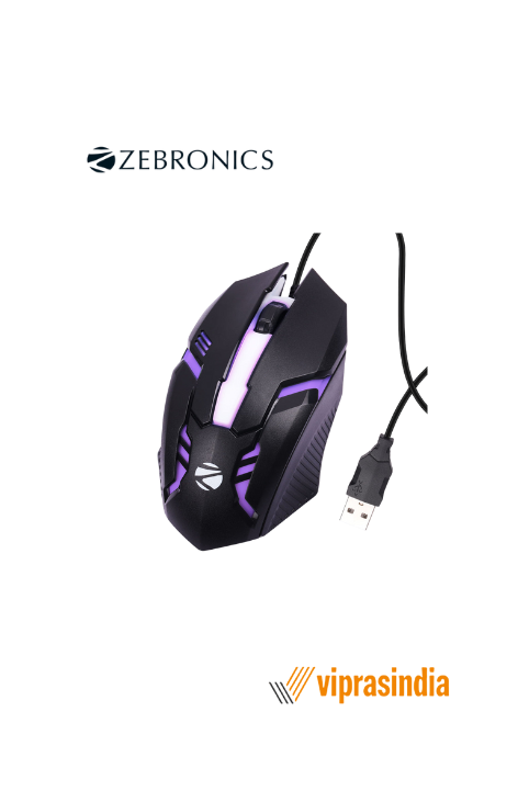 Mouse Zebronics ZEB-SCORPIO Gaming USB