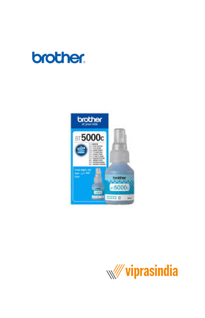 Ink Bottle Brother BT5000C 48.8ml Cyan