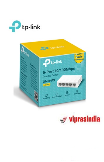 Network Switch TP-Link LS-1005 5-Port 10/100mbps 