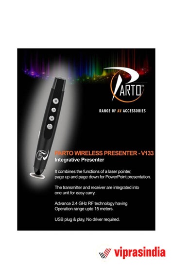 Wireless Presenter PARTO V133  