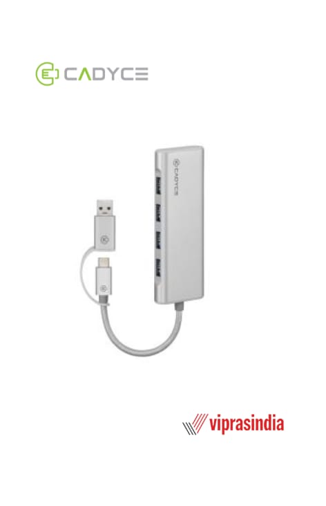 Cadyce USB-C and USB 3.0 4-Port Hub (CA-UC4H)
