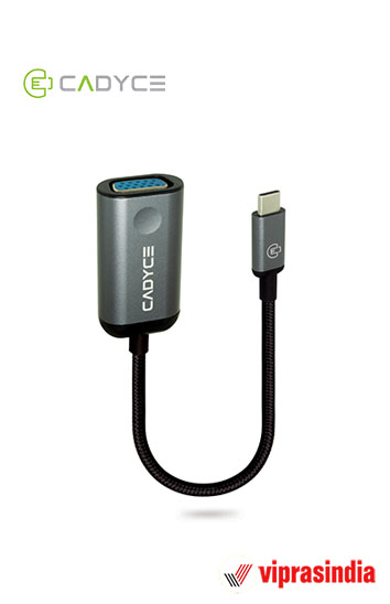 Cadyce USB-C® to Full HD VGA Adapter CA-CVFHD