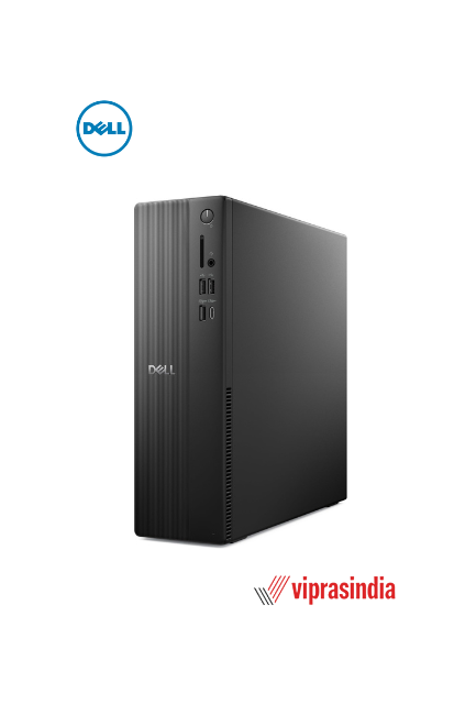 Desktop Dell Slim ECS1250--CPU Intel Core i5-14400, Ram 8GB, SSD 512GB, LED Screen 19.5inch, Ubuntu, WIFI 6.0, BT 5.0, CR, SFF Cabinet + SMPS, USB 8 Ports (3.2-4 Ports), HDMI + DP, USB Keyboard Mouse Combo