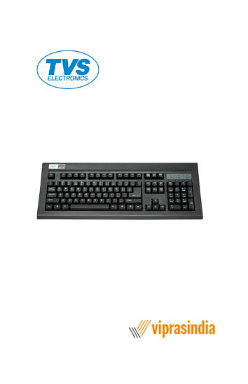 Keyboard  USB  TVS  Gold (Black)