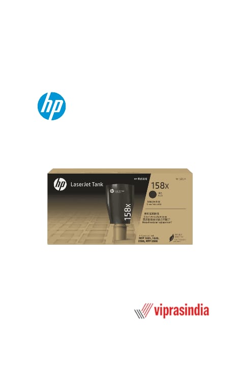 Laserjet Toner Reload Kit HP 158X Black Original