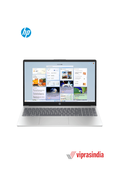 Laptop HP  15- FD01444TU--CPU Intel Core i5 14th Gen 120U, Ram 8 GB, SSD 512GB, Graphics Intel Iris Xe, Windows 11, MSO H & S 2024 +M365 1yr, FHD Camera+TNR +Backlite Keyboard, Alexa Built-in, LED Screen 15.6