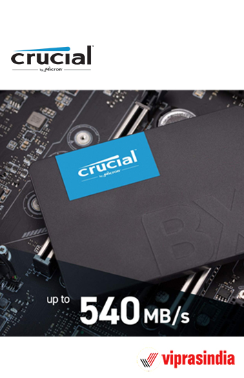 SSD SATA Crucial BX500 Internal 500GB 2.5-inch 