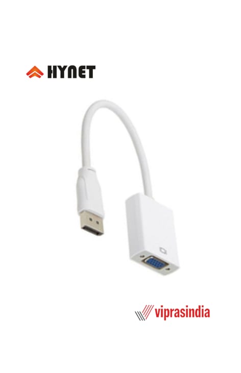 Cable Hynet DP to VGA Converter White 