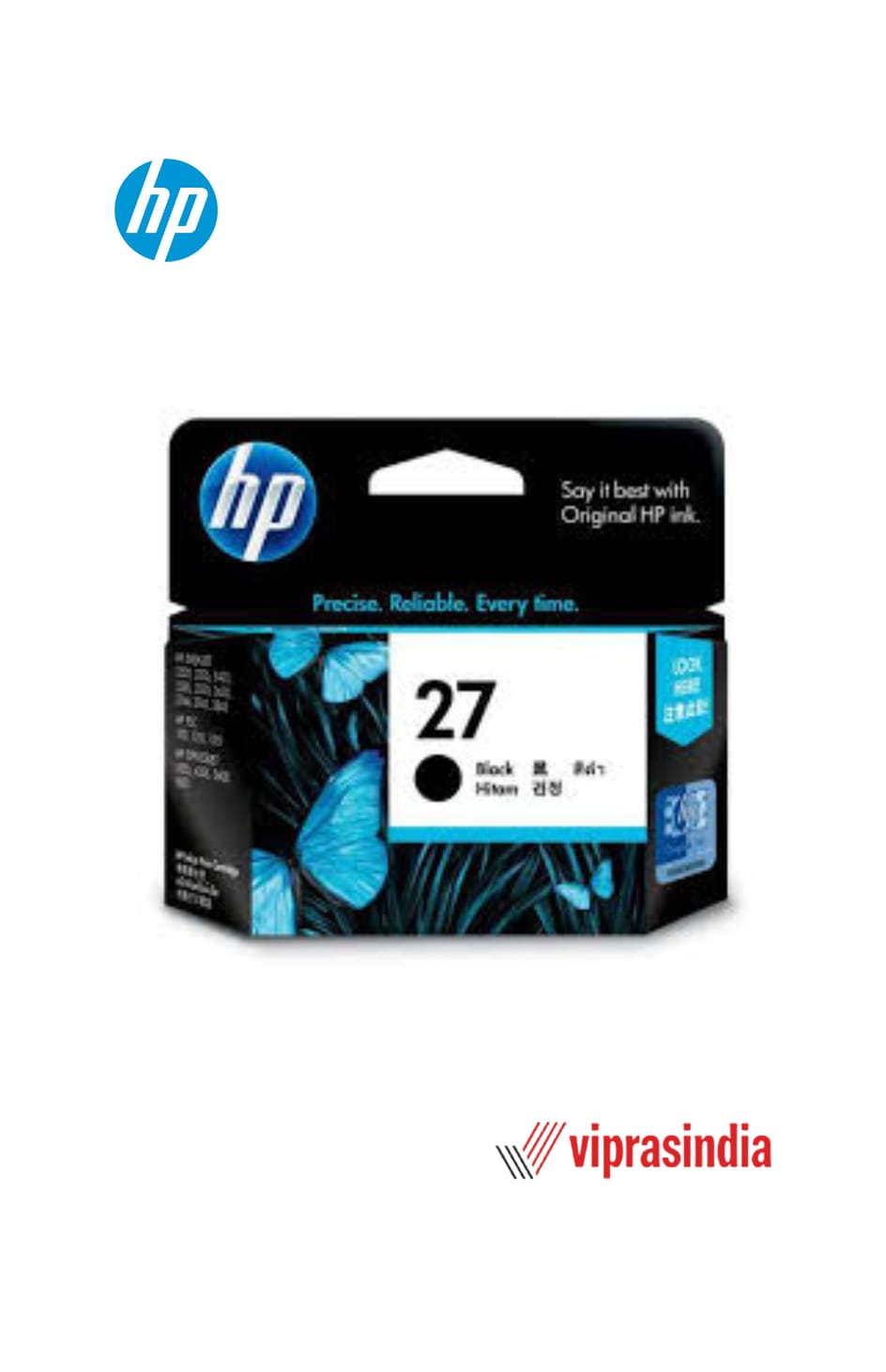 Cartridge HP 27 Black Ink C8727AA