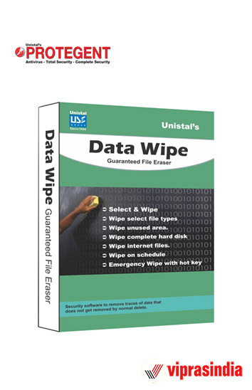 Protegent Antivirus Data Wipe Software