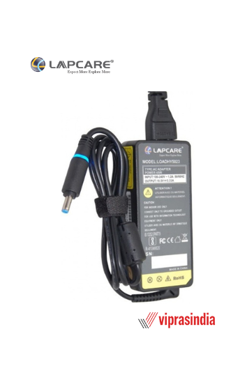 Laptop Power Adapter Lapcare For HP 19.5v 3.33a 65W LOADHY5023
