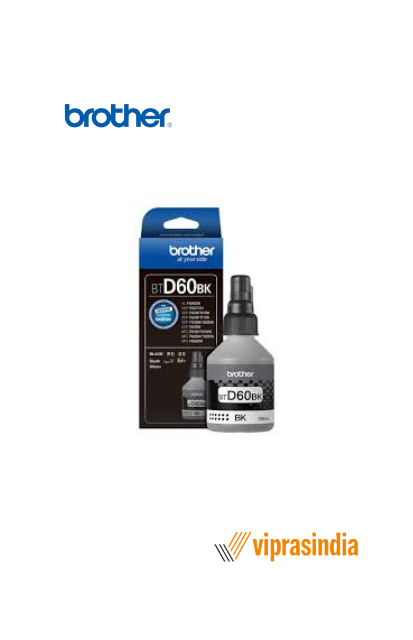 Ink Bottle Brother BT-D60BK  108ml (Black)