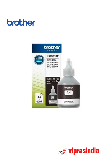 Brother Ink Bottle Black  BT-6000BK